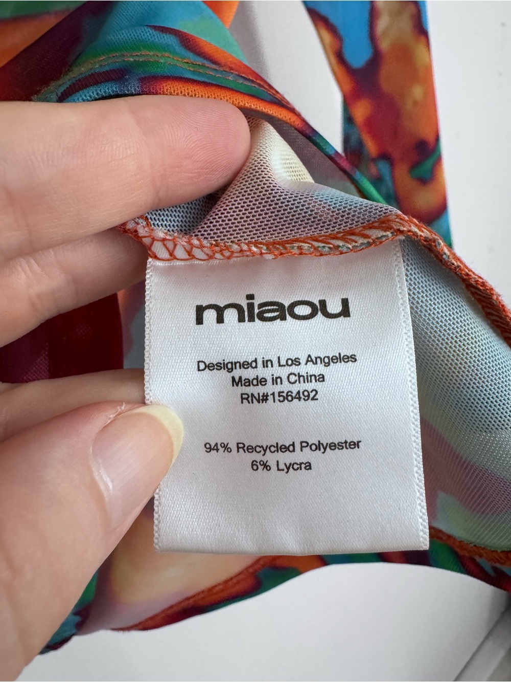 MIAOU Long Sleeve Mesh Tee S $129 - Picture 5 of 8